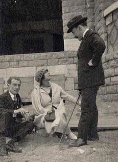 Viñes amb Ravel i Hélène Jourdan-Morhange el 1923