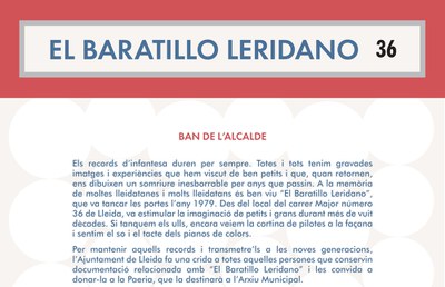 <bound method DexterityContent.Title of <NewsItem at /fs-webs/arxiu/ca/actualitat/noticies/ban-per-a-la-recuperacio-de-la-documentacio-del-baratillo>>.