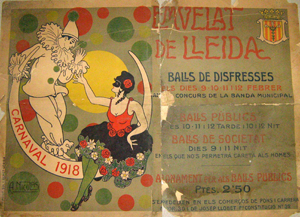 Cartell Carnaval 1918