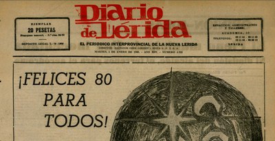 Digitalització del Diario de Lérida de 1980