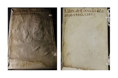 Restauració del Llibre del Consell General de 1340-1341
