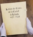 Restauració del Llibre de Crims de 1427-1428
