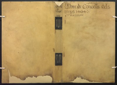 Restauració  i digitalització del Llibre del Consell General de 1344-1345